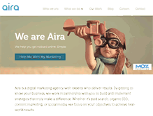 Tablet Screenshot of aira.net