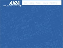 Tablet Screenshot of aira.com.au